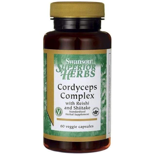 Cordyceps Complex with Reishi and Shiitake - 60 vcaps