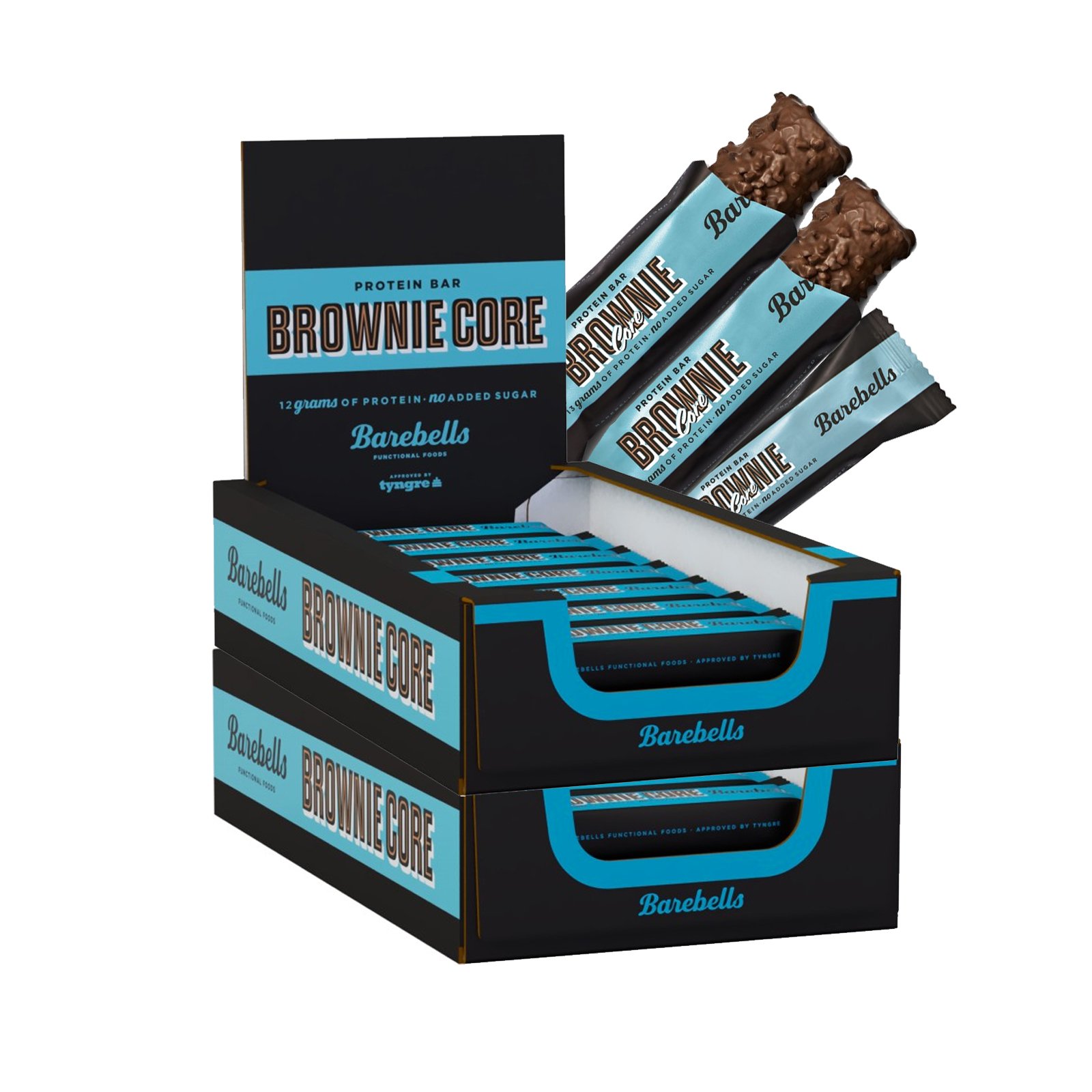 Proteinbars Brownie Core 36-pack - 50% rabatt