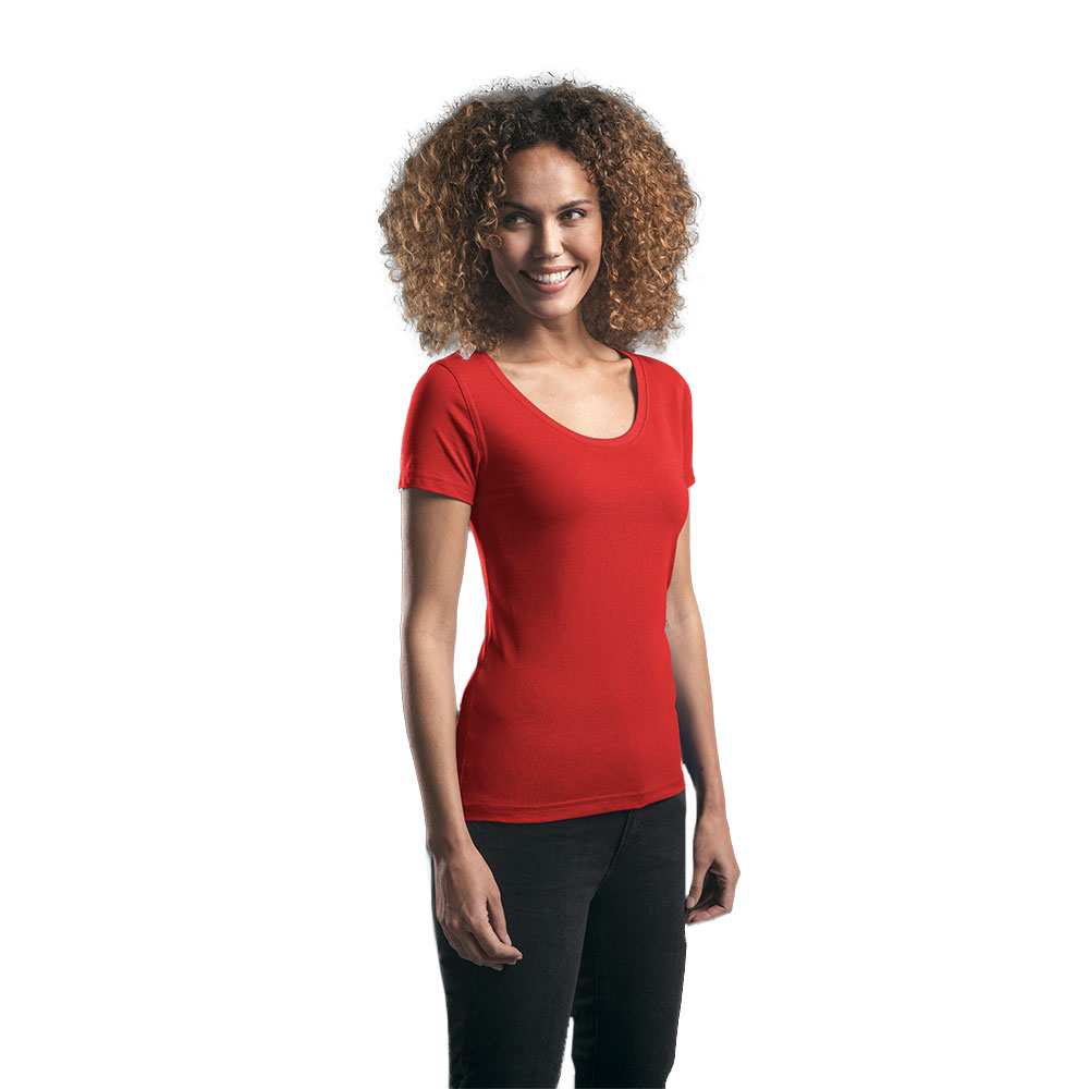EXCD T-Shirt Damen, Rot, XL