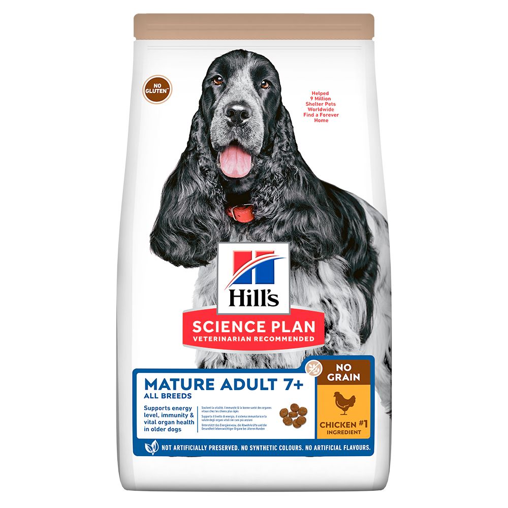Hill's Science Plan Mature Adult 7+ No Grain with Chicken - 14kg