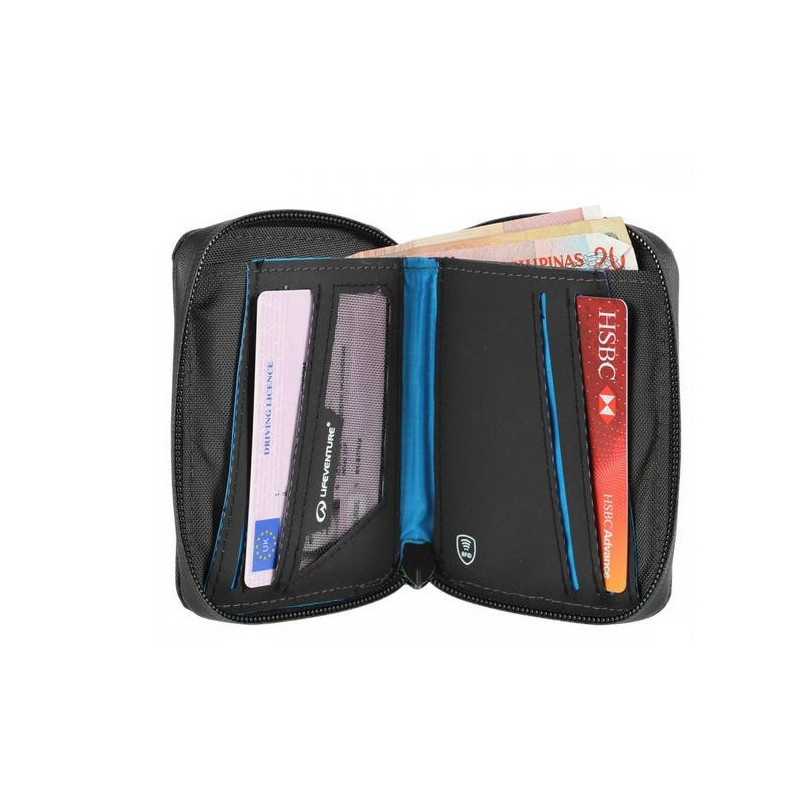 Lifeventure RFID Bi-Fold matkalompakko, useita värejä