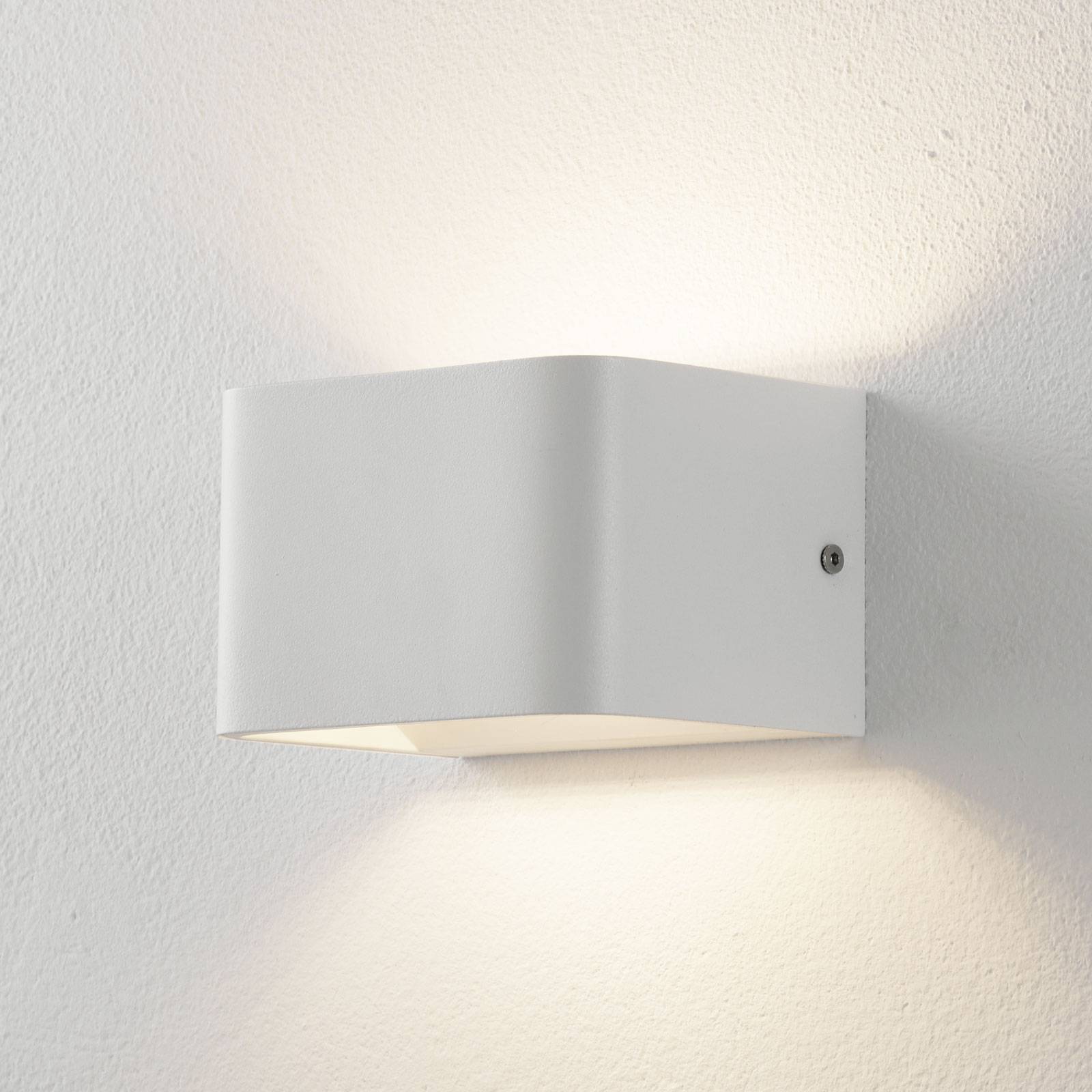 Lucande Sessa -LED-seinävalaisin 13 cm valkoinen