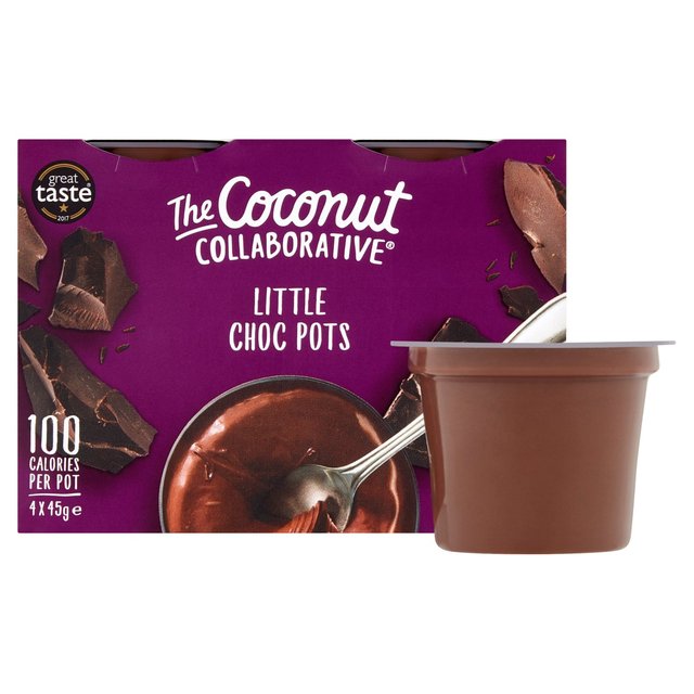 The Coconut Collaborative Dairy Free Milk Chocolate Ganache Pots