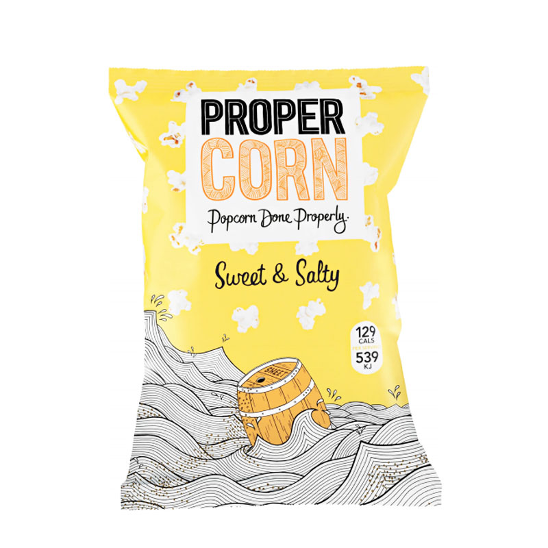 Popcorn "Sweet & Salty" 90g - 67% rabatt
