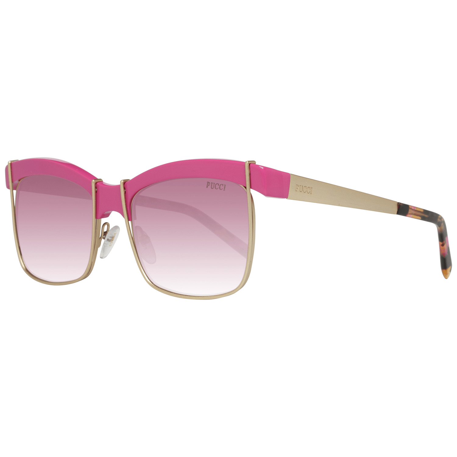 Emilio Pucci Women's Sunglasses Gold EP0058 5675T