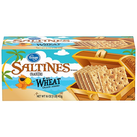 Kroger Wheat Saltine Crackers - 16.0 oz