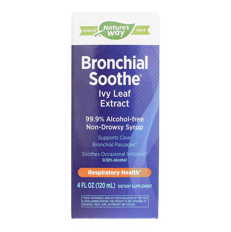 Natures Way Bronchial Soothe Ivy Leaf Supplement 4 Oz
