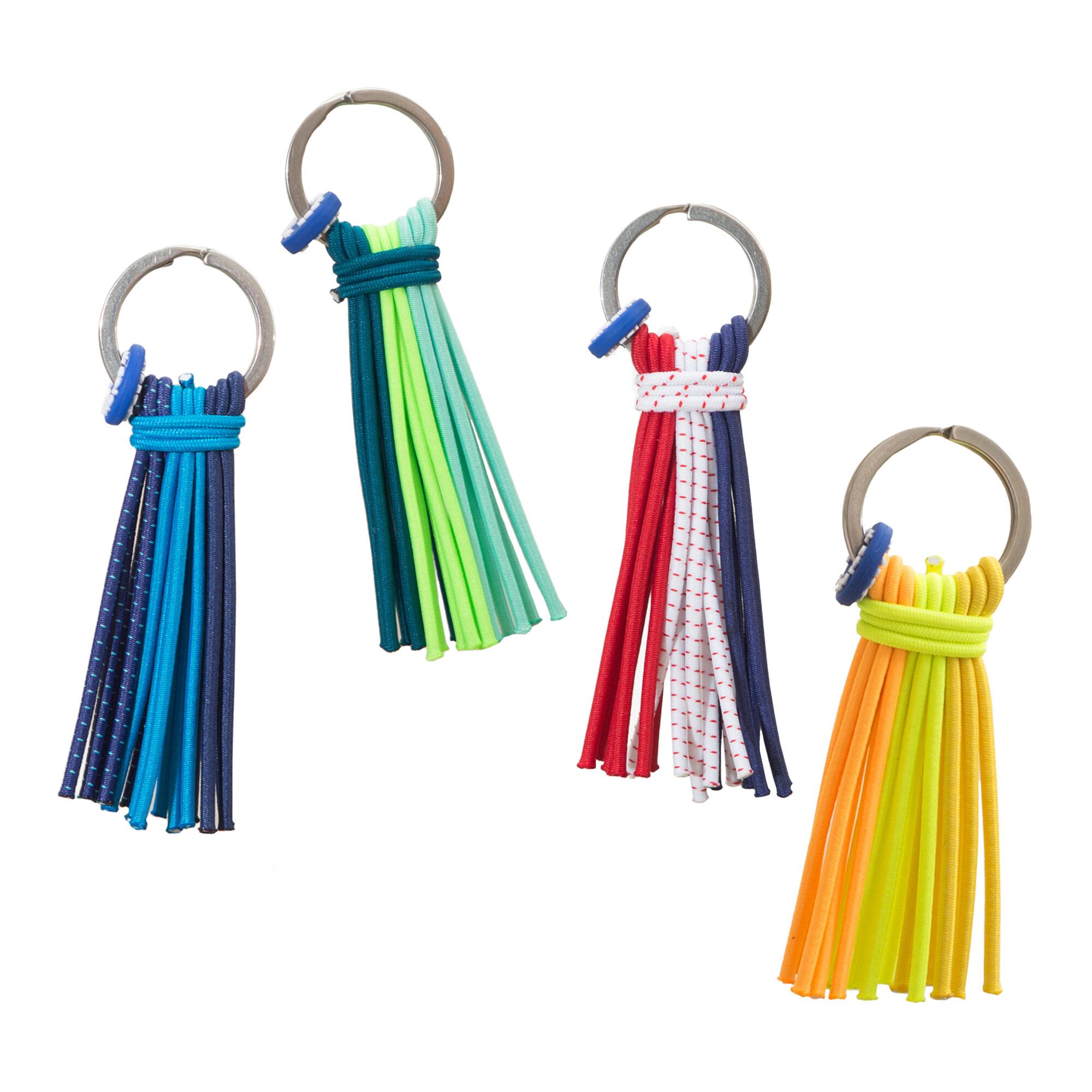 Colors For Good Keychain Set of 4: Multi - Fabric by World Market
