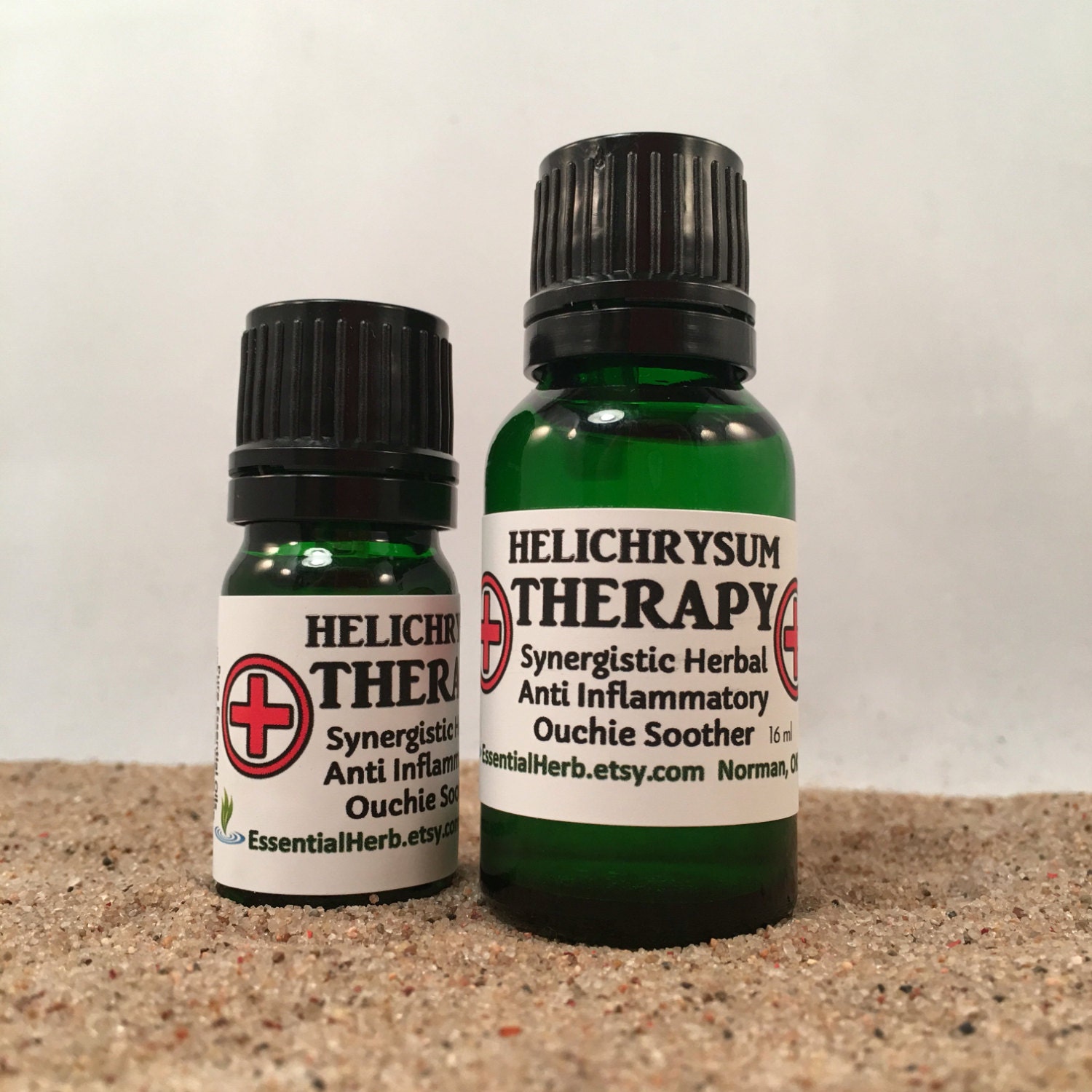 Helichrysum Therapy Essential Oil Blend, Italicum, Therapeutic, Inflammation, Sprains, Bruising, Soothing