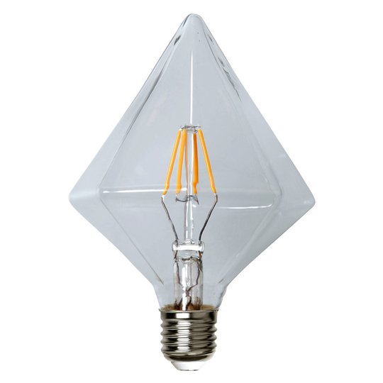 E27 3,2 W 827 LED-lamppu, timantinmuot, 16,5 cm
