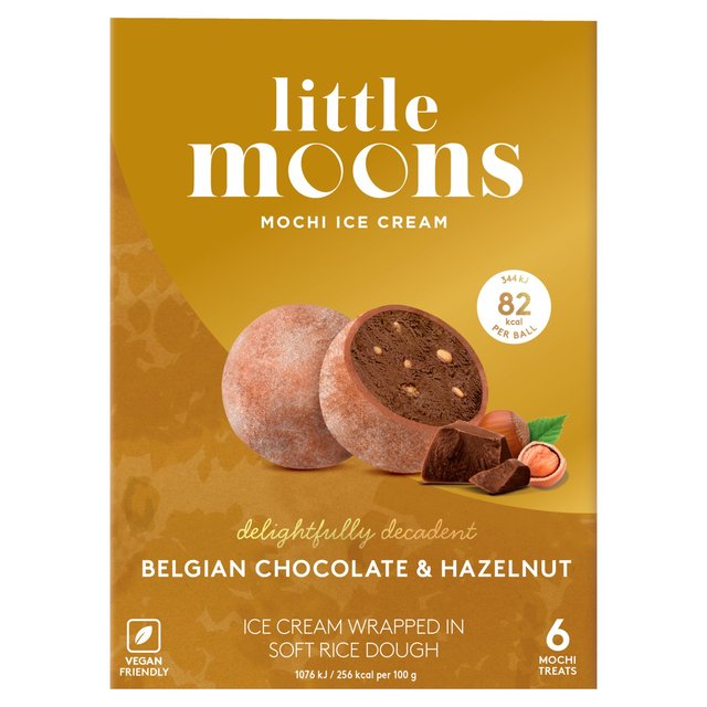 Little Moons Vegan Chocolate Hazelnut Mochi Ice Cream