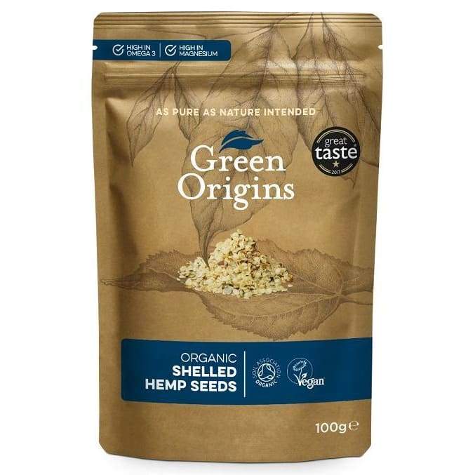 Organic Shelled Hemp Seeds - 100 grams