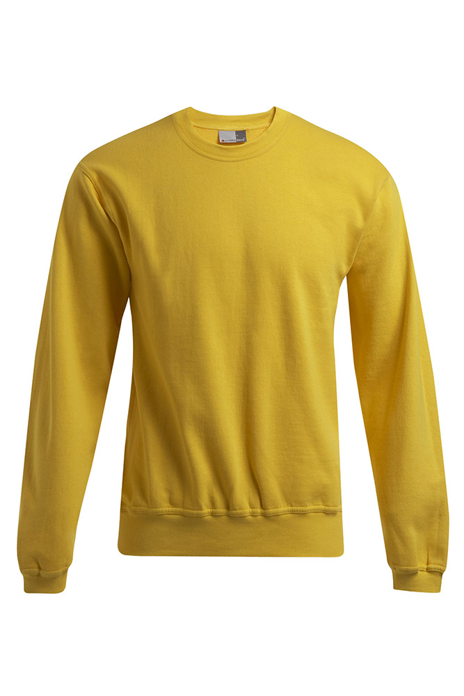 Sweatshirt 80-20 Plus Size Herren Sale, Gelb, XXXL