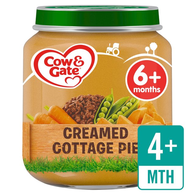 Cow & Gate Creamed Cottage Pie Jar, 6 mths+
