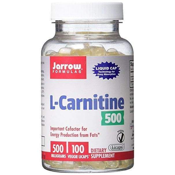 L-Carnitine, 500mg - 100 vegetarian licap