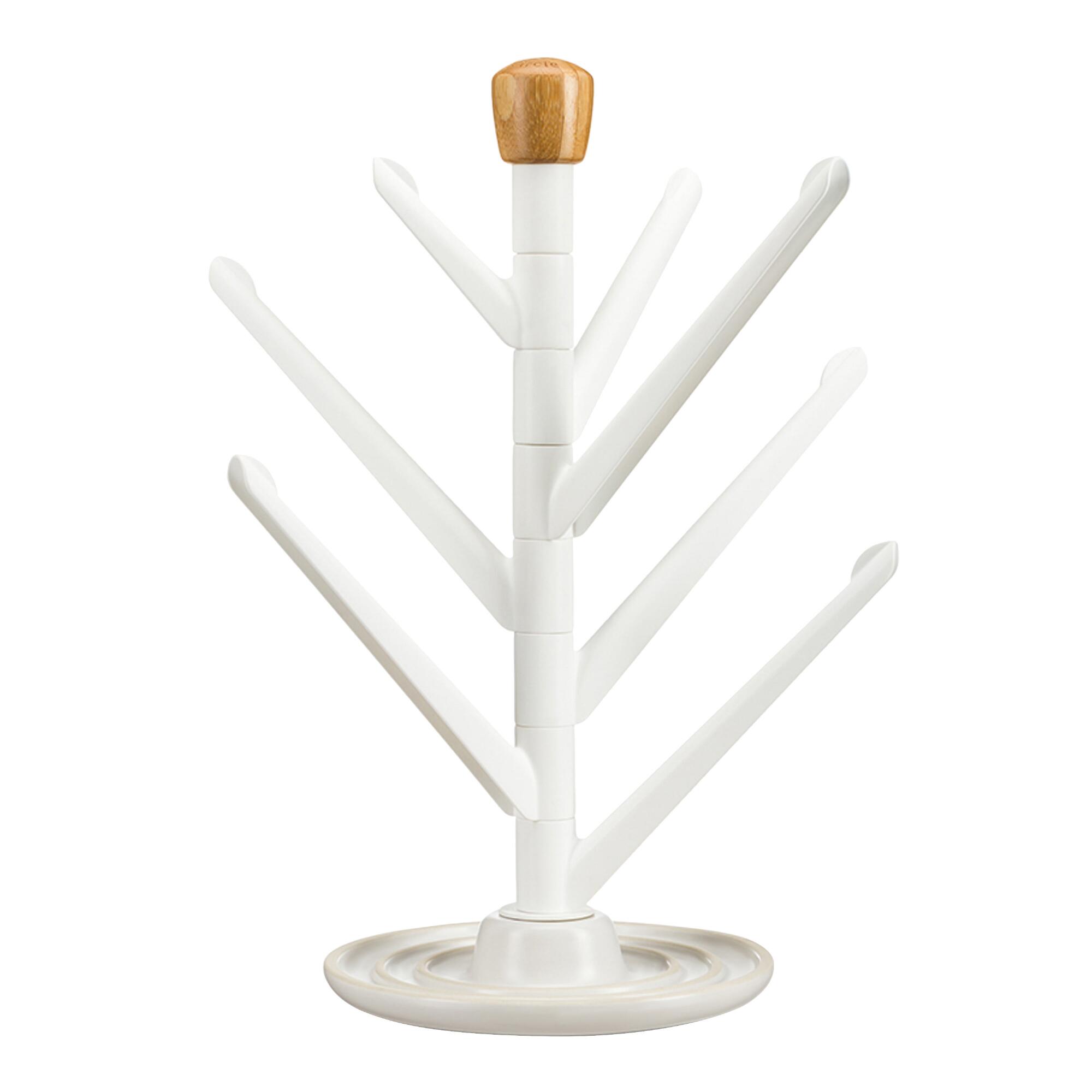 Full Circle Branch Out Upright Drying Rack: White - Plastic by World Market