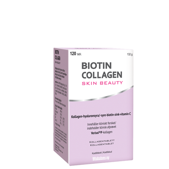 Biotin Collagen Skin Beauty, 120 tabletter