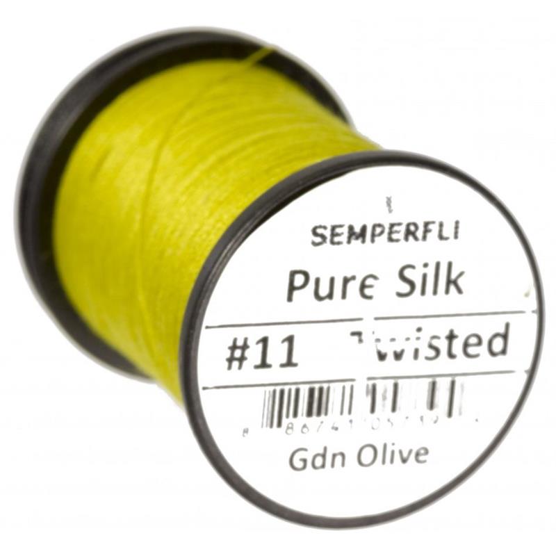 Semperfli Pure Silk Golden Olive - #11