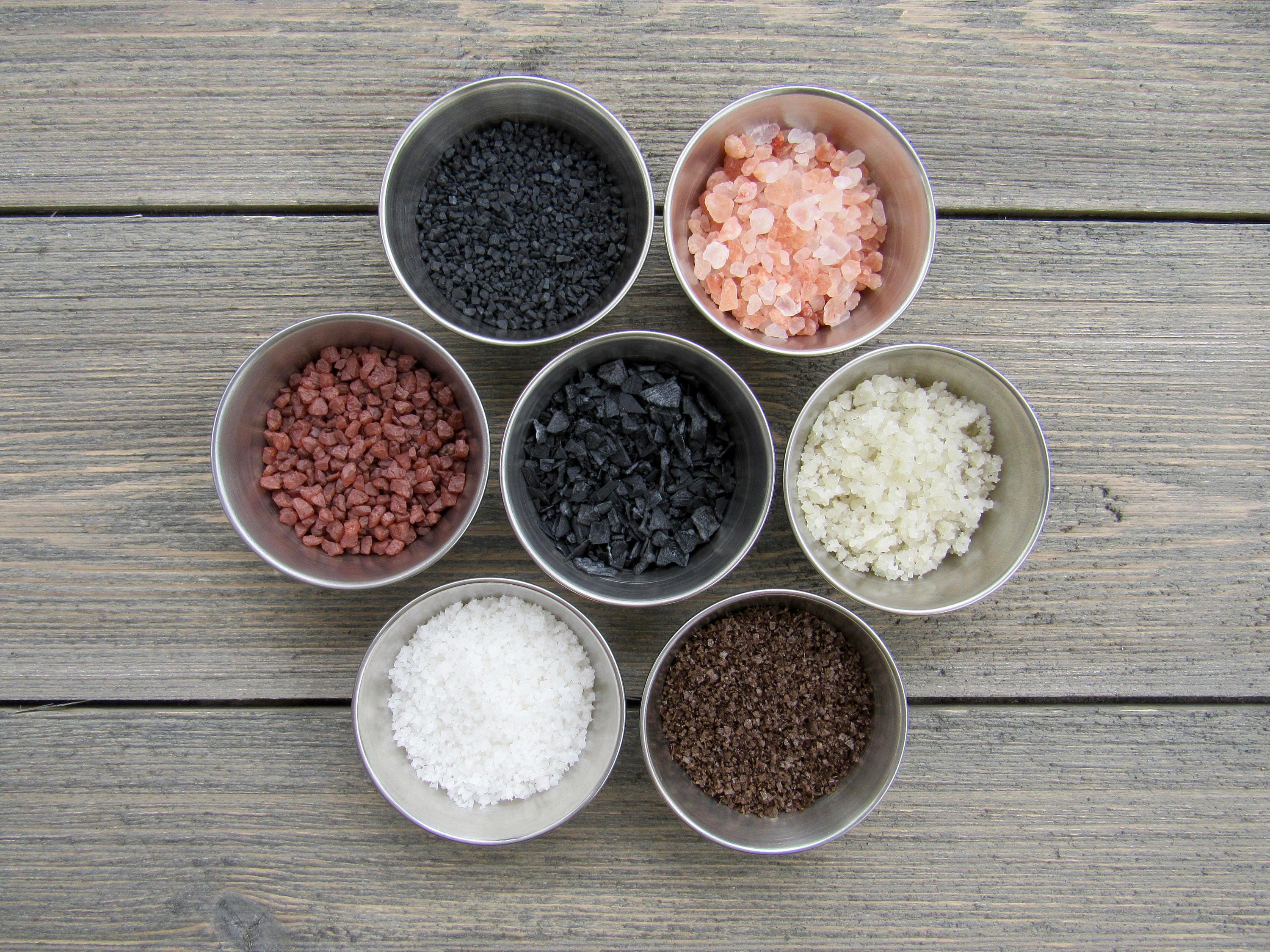 5 Essential Gourmet Salts Salt Sampler Gift Set From Around The World Food Best Selling Foodie Chef