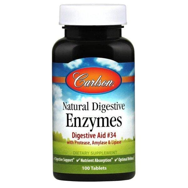 Natural Digestive Enzymes - 100 tablets