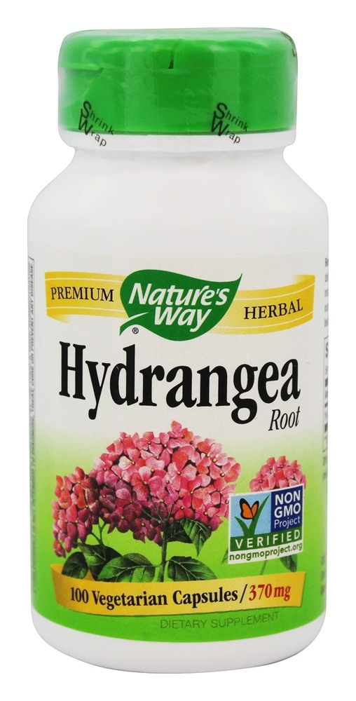 Nature's Way - Hydrangea Root 370 mg. - 100 Vegetarian Capsules