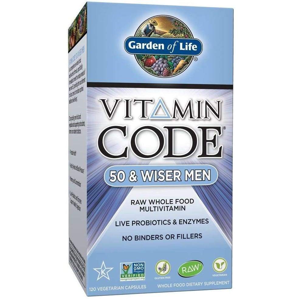 Vitamin Code 50 & Wiser Men - 120 vcaps