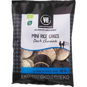 Urtekram Mini Riskager med mørk chokolade Ø - 60 gram