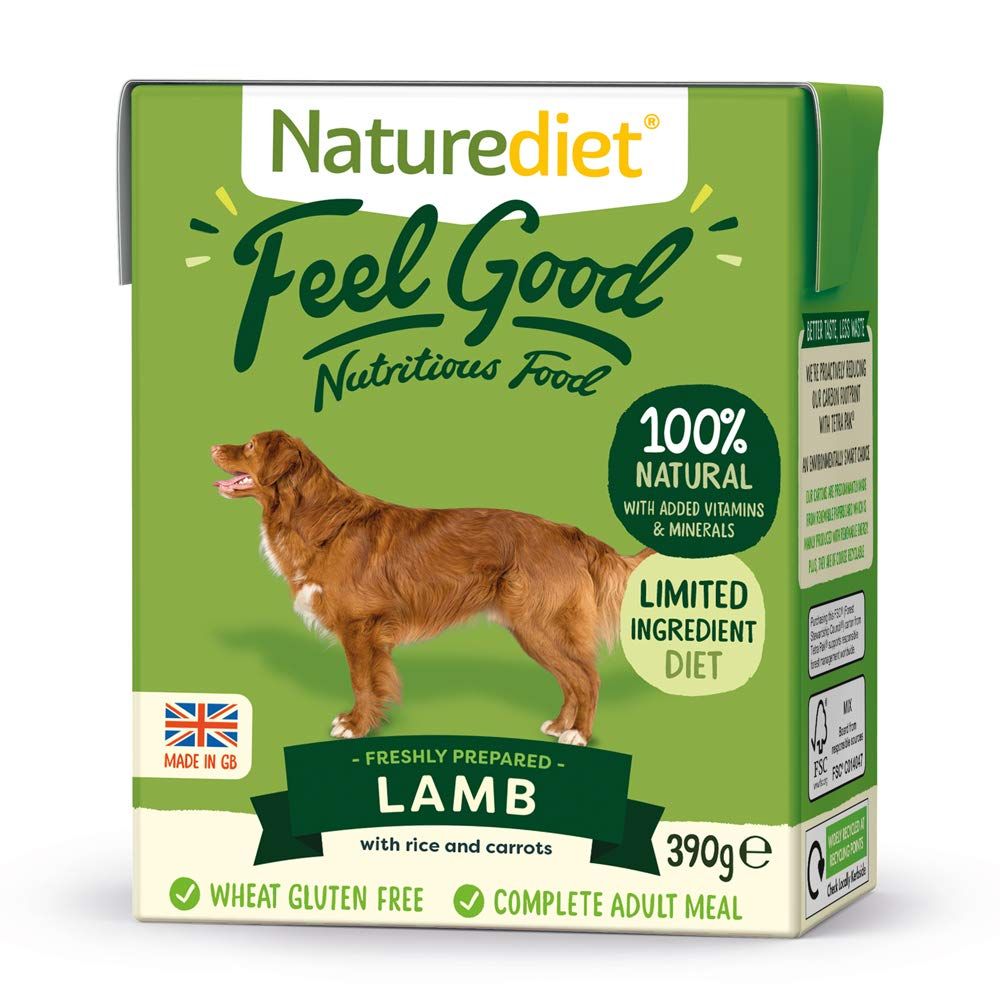 Naturediet Feel Good Adult - Lamb - Saver Pack: 36 x 390g