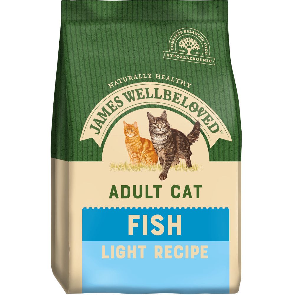 James Wellbeloved Adult Cat Light - Fish - 1.5kg