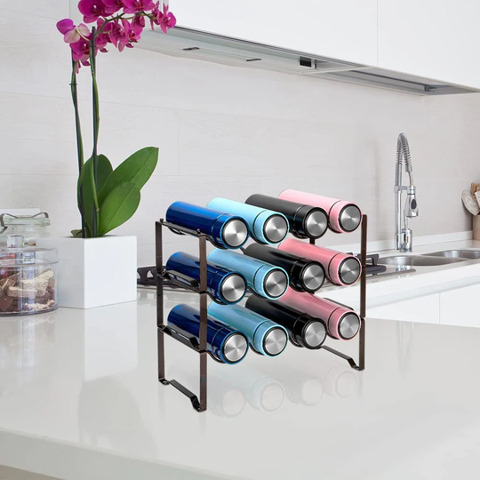 12 bottle tabletop online wine rack