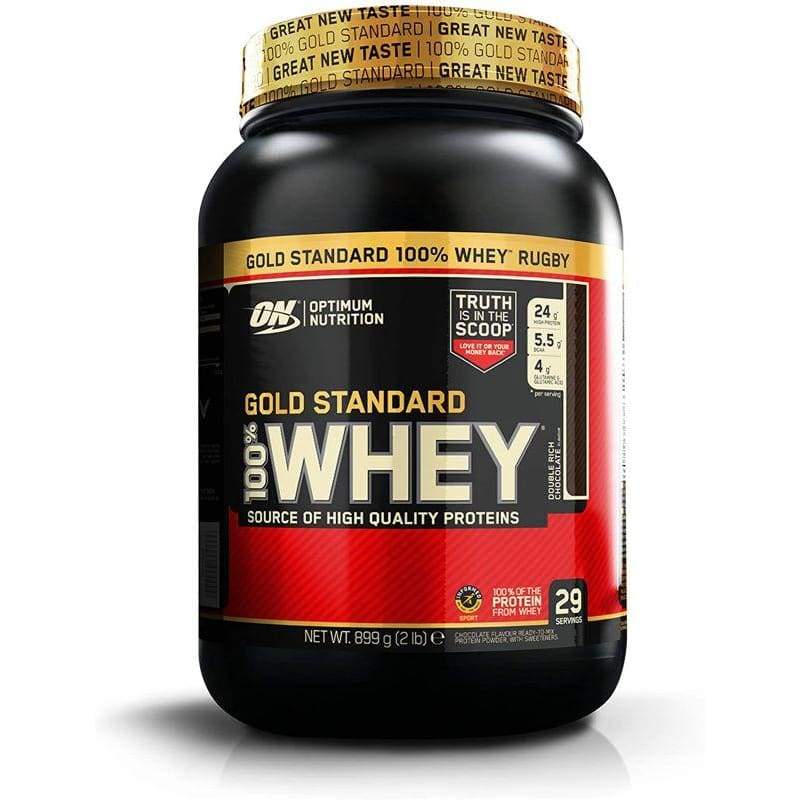 Gold Standard 100% Whey, Double Rich Chocolate - 899 grams