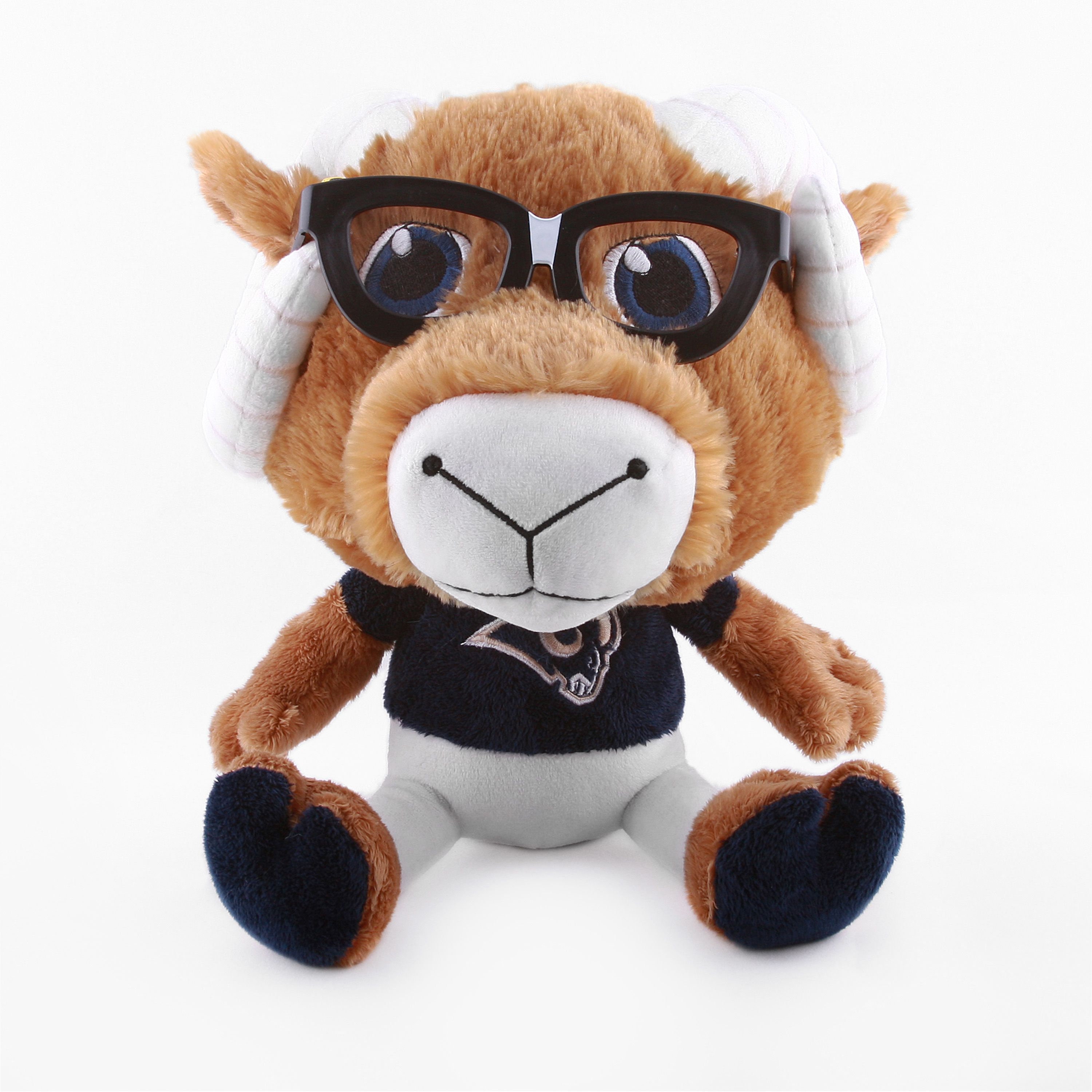 Saint Louis Rams Study Buddy-Officially Licensed Nfl Plush Mascot Stuffed Animal