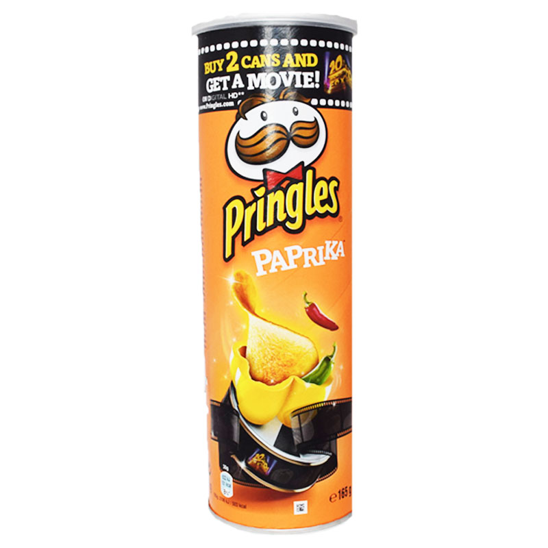 Chips Paprika 165g - 50% rabatt