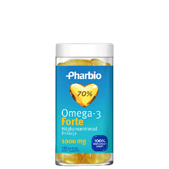 Omega-3 Forte, 120 kapslar