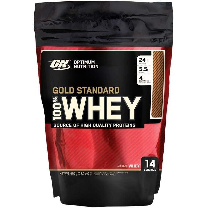 Gold Standard 100% Whey, Double Rich Chocolate - 450 grams