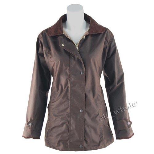 Game Technical Apparel Women's Jacket AntiqueWax - Brown XS