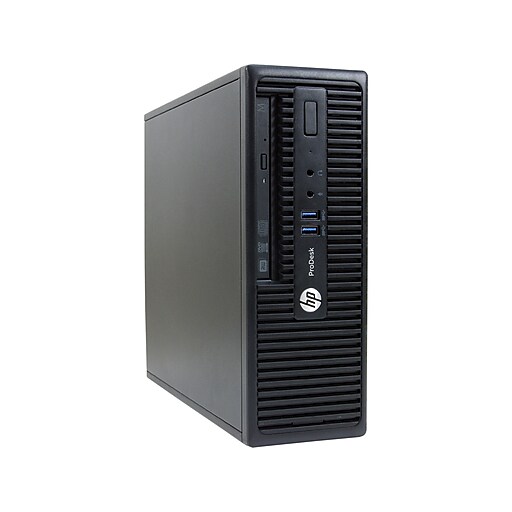 HP ProDesk 400 G3 Refurbished Desktop Computer, Intel i5, 16GB RAM, 256GB SSD