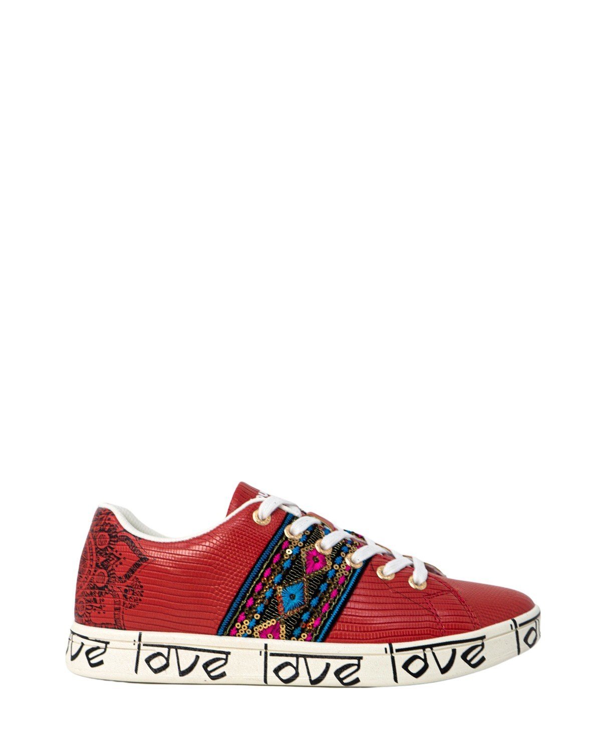 Desigual Women's Trainer Various Colours 203597 - red 37