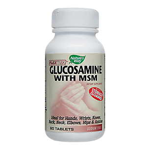 Glucosamine with MSM - Sodium Free - 750 MG (80 Tablets)