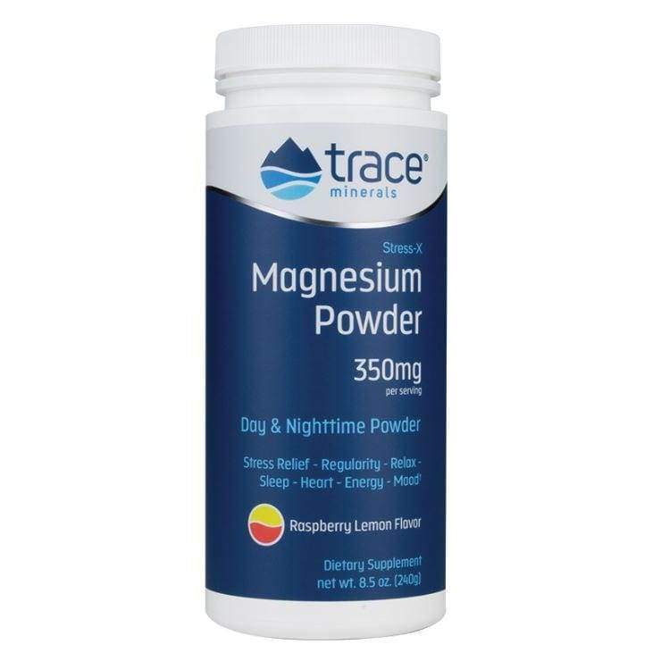 Stress-X Magnesium Powder, Raspberry Lemon - 240 grams