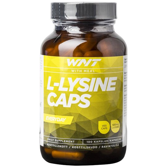 Ravintolisä "L-Lysine Caps" 100-pack - 45% alennus