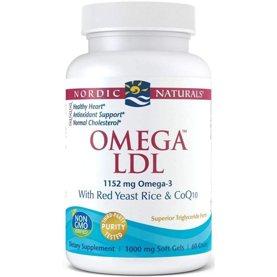 Omega LDL with Red Yeast Rice and CoQ10, 1152mg - 60 softgels