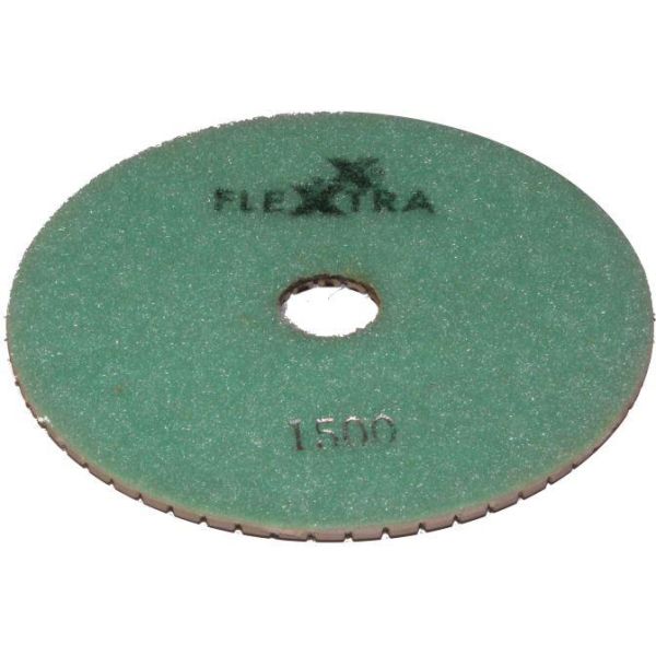 Flexxtra 100.25 Timanttihiomalaikka 125 x 4 mm, märkä/kuiva Karkeus 1500