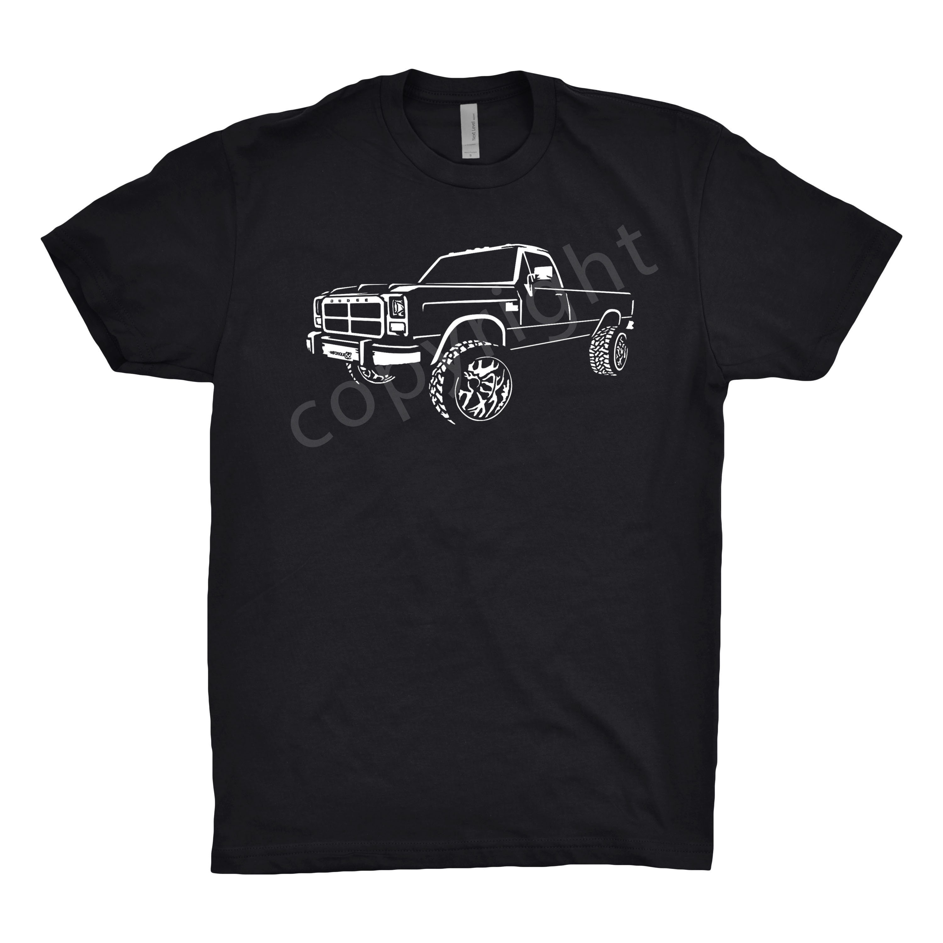 1992 Dodge Ram Shirt, Car Enthusiast, Classic Unisex Ram, Art, Truck