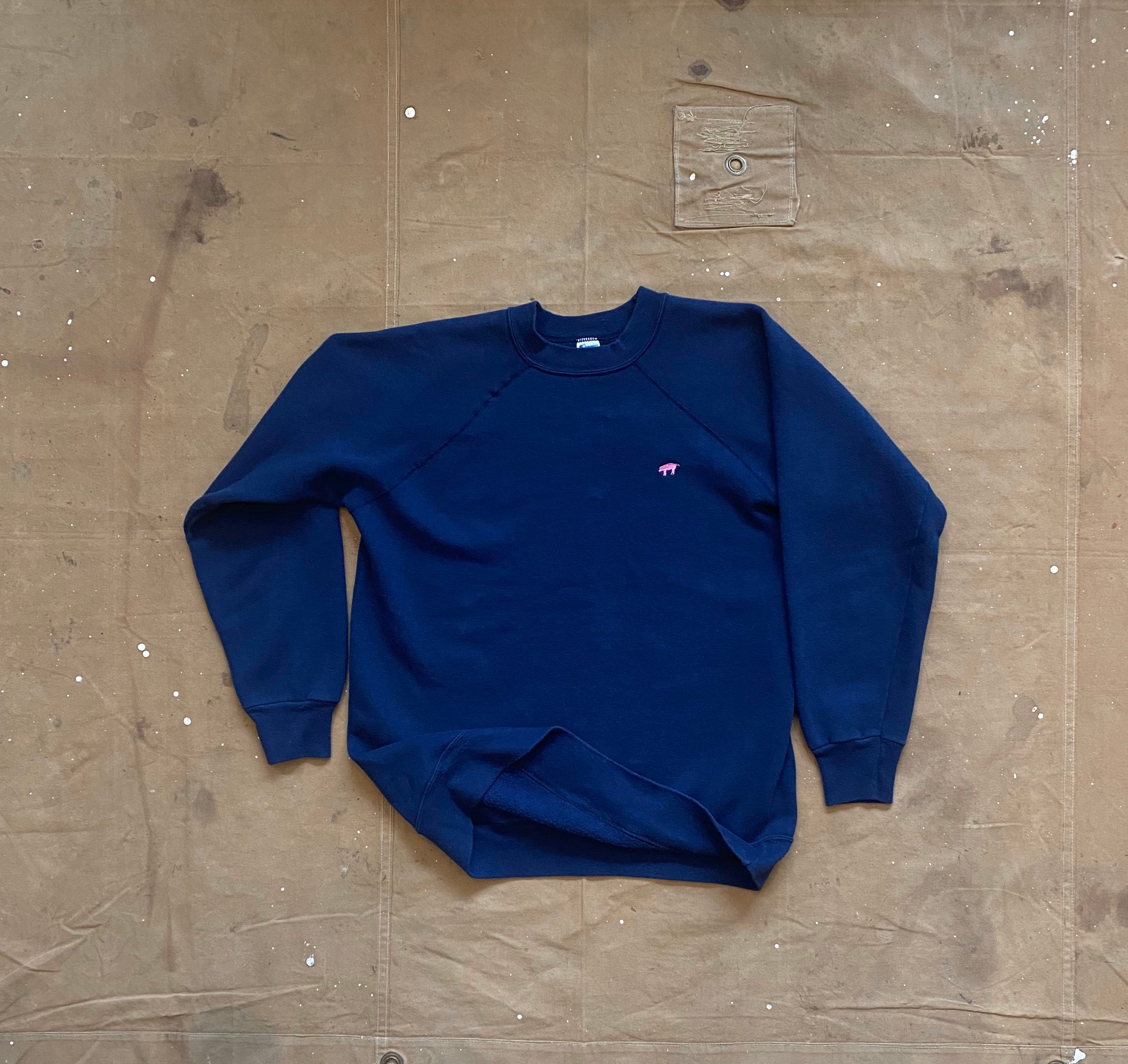 80S Champion Sweatshirt Cotton Blend