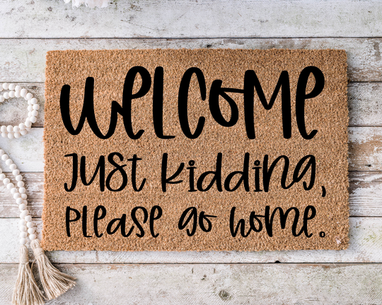 Home Sweet Home Doormat, New Home Gift, Welcome Door Mat, Wedding Gift