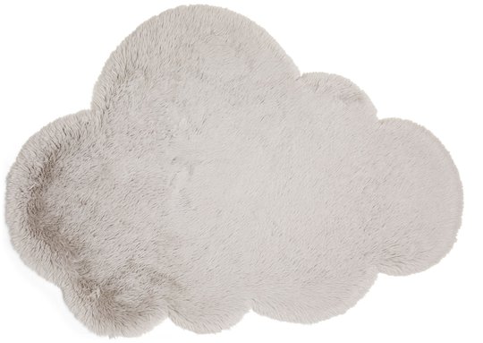 Alice & Fox Teppe Fake Fur Cloud, Silver