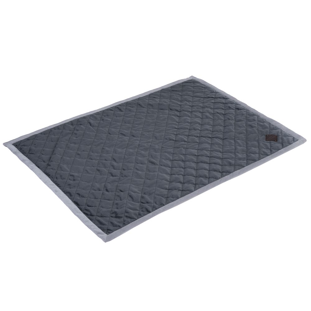 Velvet Snuggle Blanket - Granite Grey - 100 x 70 cm (L x W)