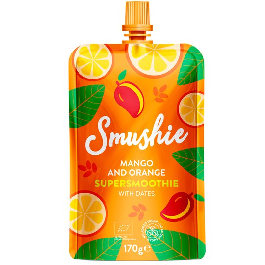 Luomu Smoothie Mango, Appelsiini & Taateli - 23% alennus