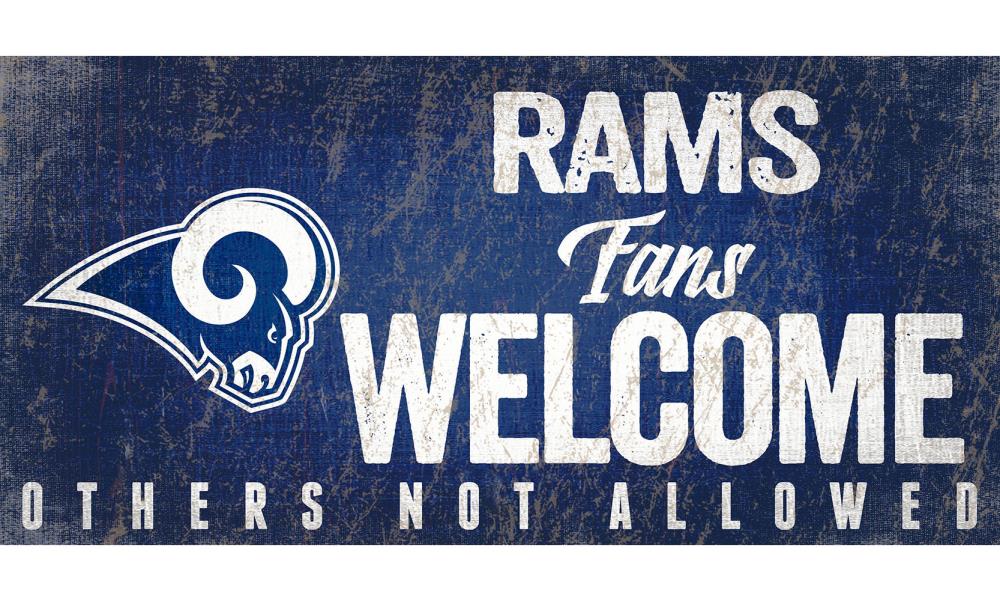 Fan Creations Los Angeles Rams 12-in H x 6-in W Sports Print | N0847-LAR